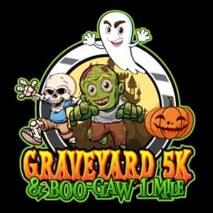 Graveyard 5K & Boo-gaw Trick or Treat Mile 2026 logo