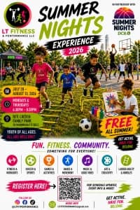 LT Fitness Summer Nights Experience In Partnership with DCR 2026 logo