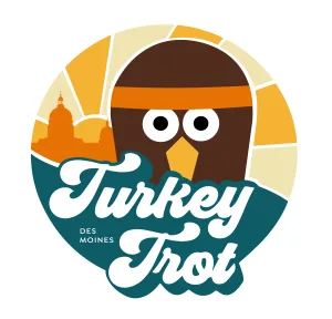 The Des Moines Turkey Trot 2026 logo