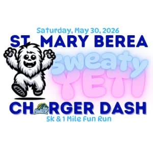 Sweaty YETI Charger Dash 2026 logo