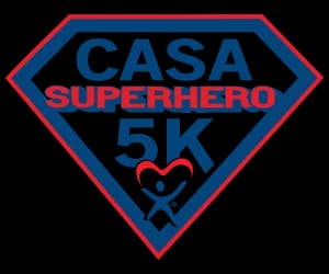 CASA of Tulare County Superhero 5K 2026 logo