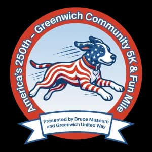 America’s 250th – Greenwich Community 5K & Fun Mile (1 Mile) 2026 logo