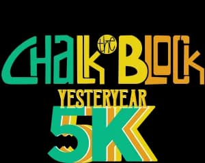 Chalk the Block 5K Run/Walk 2026 logo