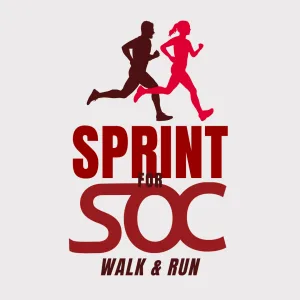 Sprint for the SOC Fundraising 5K Walk & Run 2026 logo