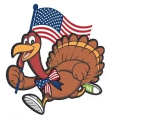 Gobble Wobble 5k 2026 logo