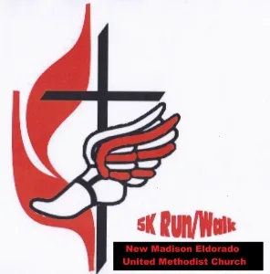 New Madison Eldorado United Methodist 5K Mission Run/Walk 2026 logo