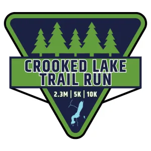 Crooked Lake Trail Run (2.3-Mile | 5K | 10K) 2026 logo