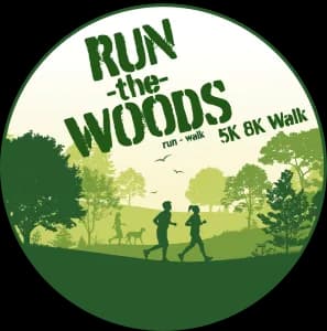 Run the Woods 2026 logo