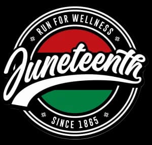 Juneteenth Run For Wellness 2026 logo