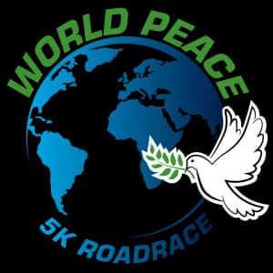 The Great World Peace 5K 2026 logo