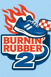 Burnin' Rubber 5K Run and Walk 2026 logo