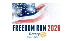 15th Annual Freedom Run/Walk 5k - Bigfork 2026 logo