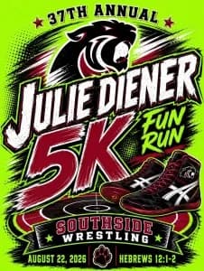 37th Annual Julie Diener 5K & Fun Run 2026 logo