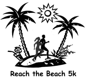Reach the Beach 5K 2026 logo