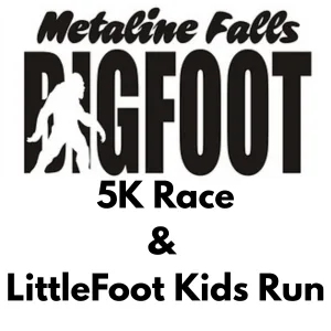 Metaline Falls Bigfoot 5K Race & LittleFoot Kids Run 2026 logo