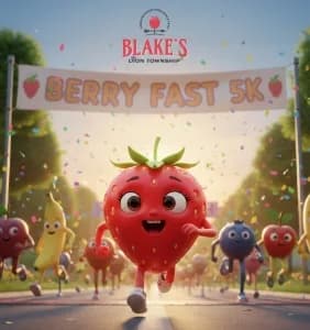 Blake's Berry Fast 5k 2026 logo