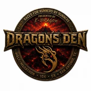 Dragons Den Half Marathon, 10k, 5k 2026 logo