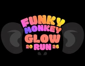 Funky Monkey Glow Run 2026 logo