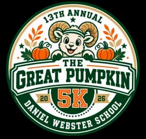 The DWS Great Pumpkin 5K 2026 logo