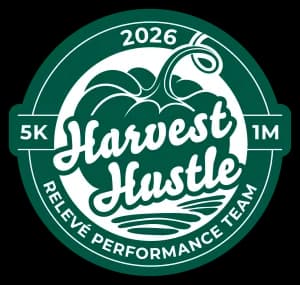 Harvest Hustle 5k & 1 Mile Fun Run 2026 logo