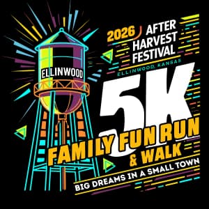 Ellinwood Hospital & Clinic After Harvest Fest 5K Family Fun Run & Walk 2026 logo