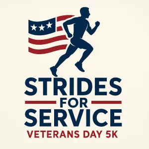 Strides For Service 5k/10k 2026 logo