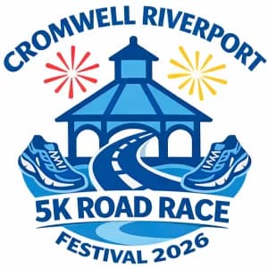 Cromwell Riverport 5k 2026 logo