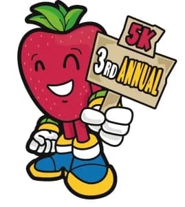 Strawberry Shortcake 5K 2026 logo