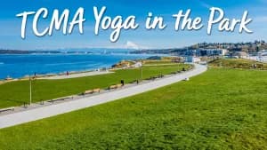 TCMA Yoga in the Park 2026 logo