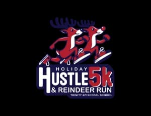 Holiday Hustle 5K and Kids 1K Reindeer Dash 2026 logo