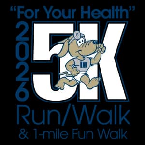 For Your Health" 5K Run/Walk & 1-mile Fun Walk 2026 logo