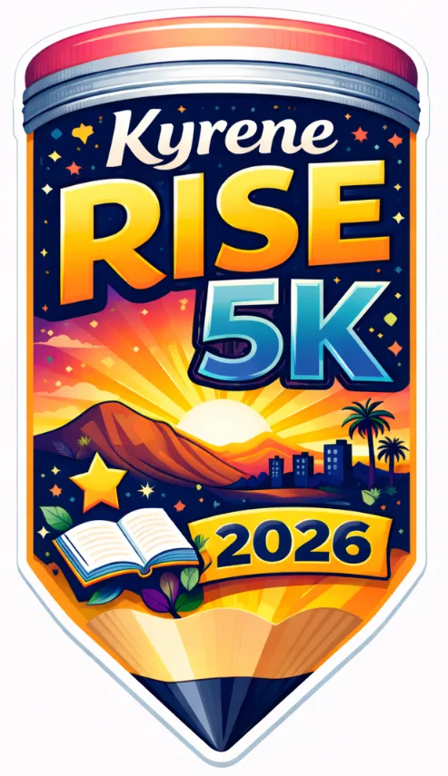 Kyrene Rise 5K - 1M 2026 logo