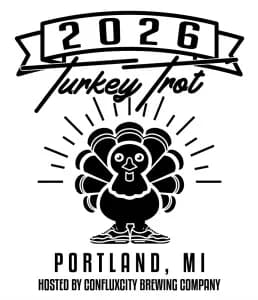 ConfluxCity Brewing Company's Turkey Trot 5K/ Family Fun Run 2026 logo