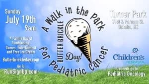 A Walk in the Park for Pediatric Cancer 2026 logo