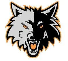 East Atchison's Run With the Wolves 2026 logo