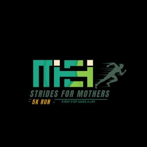 MIHEI Strides 5k 2026 logo