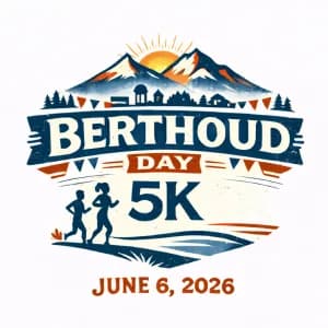 Berthoud Day 5K 2026 logo