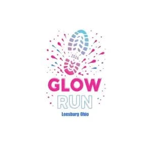 Leesburg Glow Run 2026 logo