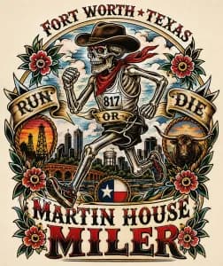 Martin House Miler 2026 logo