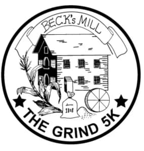 The Grind 5K Run/Walk at Beck's Mill 2026 logo