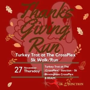 Turkey Trot At The (CrossPlex) Junction 2026 logo