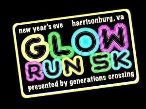 NYE Glow Run 2026 logo