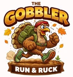 The ODO Gobbler Run & Ruck 2026 logo