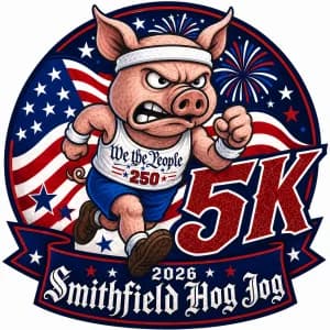 Hog Jog 2026 logo