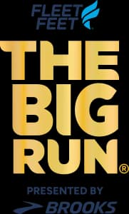 Fleet Feet's The Big Run Presented by Brooks 2026 logo