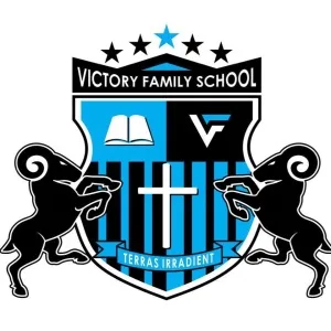 Victory Family School Ram Run 2026 logo