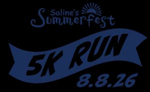 Saline Summerfest 5k 2026 logo