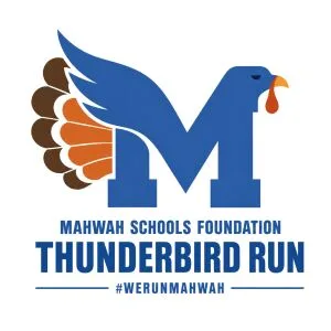 Thunderbird Run 2026: Annual Mahwah Schools Foundation 5K Run, 2Mi Walk and Kids Run logo