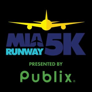 Miami International Airport (MIA) Runway 5K presented by Publix 2026 logo