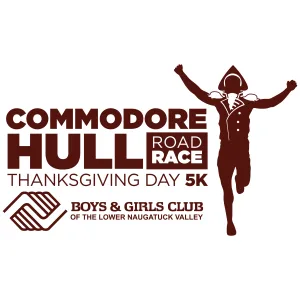 Commodore Hull Thanksgiving Day 5k Road Race 2026 logo